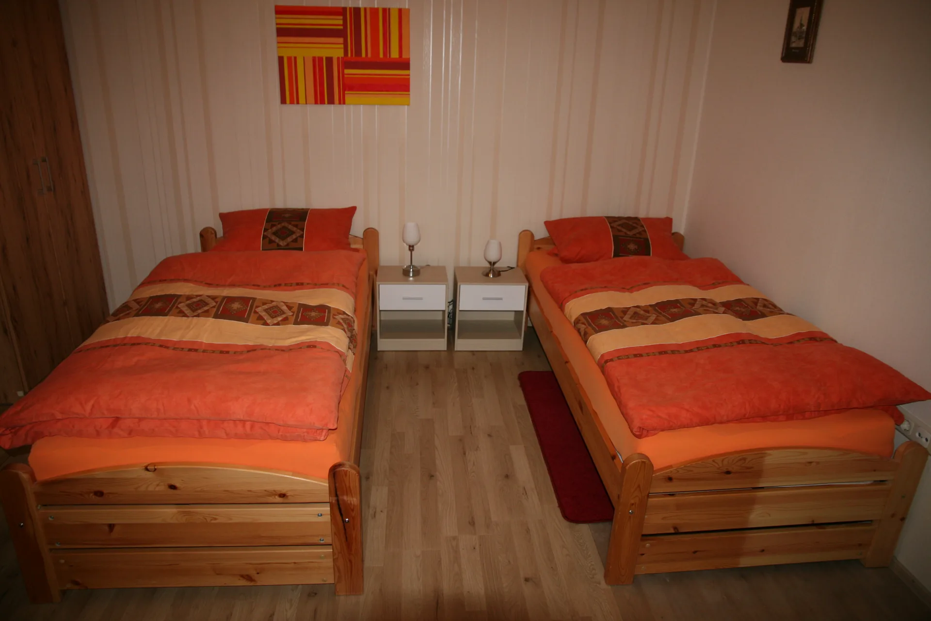Drittes Schlafzimmer – Ferienwohnung Kunze Variante für 6 Personen